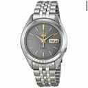 Seiko 5 Automatic Grey Dial Stainless Steel Mens Watch SNKL19