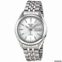 Seiko 5 Automatic Silver Dial Mens Watch SNKL15