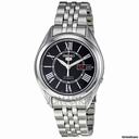Seiko 5 Automatic Black Dial Stainless Steel Mens Watch SNKL35