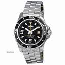 Breitling Superocean Black Dial Stainless Steel Mens Watch A17391A8-BA78SS