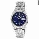 Seiko 5 Automatic Blue Dial Stainless Steel Mens Watch SNK319