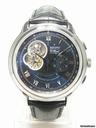 Zenith El Primero Open XXT 45mm power reserve chronographe 45mm acier grande taille/big size cadran noir/black dial