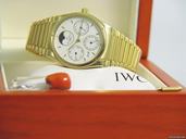 IWC Ingenieur Perpetual Kalender Ref 9240 18K Gold 36,5 mm.