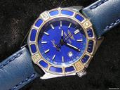 Breitling Lady J blaues Zifferblatt blue dial