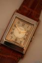 Vacheron Constantin Rectangular pink gold and stainless steel