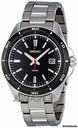 Seiko Stainless Steel Black Dial Quartz Mens Watch SGEE91