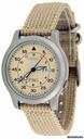 Seiko 5 Beige Dial Nato Strap Automatic Mens Watch SNK803K2