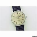 Omega Constellation steel automatic Date on strap