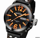 TW Steel CEO CANTEEN TWCE1027 CE1027 Herrenuhr Black Orange Highlight