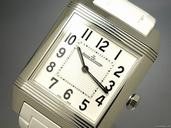 Jaeger-LeCoultre "Reverso Squadra Lady" EDELSTAHL/Kautschuk - NEU