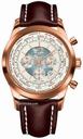 Breitling Transocean Chronograph Unitime Red Gold