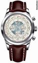 Breitling Transocean Chronograph Unitime Stainless Steel