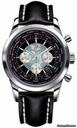 Breitling Transocean Chronograph Unitime Stainless Steel