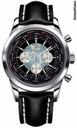 Breitling Transocean Chronograph Unitime Stainless Steel