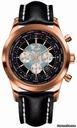 Breitling Transocean Chronograph Unitime Red Gold