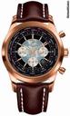 Breitling Transocean Chronograph Unitime Red Gold