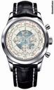 Breitling Transocean Chronograph Unitime Stainless Steel