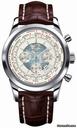 Breitling Transocean Chronograph Unitime Stainless Steel