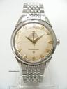 Omega Constellation vintage full steel/complet acier cadran nid d'abeille silver dial