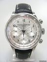 Baume & Mercier Capeland chronographe steel/acier cadran silver dial
