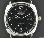 Panerai 18k W/G 45MM Radiomir 10 Days GMT B&P PAM00235