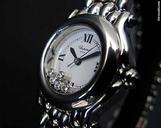 Chopard HAPPY SPORT STAHL/STAHL 5 DIAMANTEN
