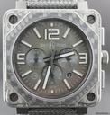 Bell & Ross Aviation type Carbon fiber case- Chronograph Limited Edition