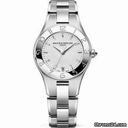 Baume & Mercier and  Linea Silver Dial Stainless Steel Ladies Watch MOA10070