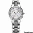 Baume & Mercier and  Linea Mother of Pearl Chronograph Diamond Ladies Watch MOA10017