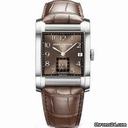 Baume & Mercier and  Hampton Brown Dial Leather Strap Mens Watch MOA10028