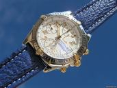 Breitling Chronomat Vitesse weisses ZB STAHL/GOLD