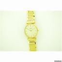 Longines Grande Classique gold plated quartz on bracelet