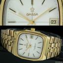Omega Constellation Date Roll Gold Cap