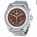 Breitling Bentley Motors Chronograph Steel Bronze Mens Watch A2536212-Q502SS