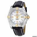 Breitling Lady Cockpit Diamond Black Leather Ladies Watch B7135612-A664BKLT