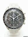 Omega Speedmaster chronographe full steel/complet acier cadran noir/black dial