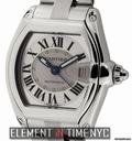 Cartier Roadster Stainless Steel 37mm Silver Dial W62025V3