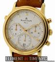 Blancpain Villeret Split Seconds Chronograph 18k YG 34mm