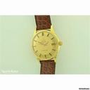 Omega Constellation Pie-Pan 18ct gold automatic on strap
