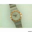 Omega Constellation Bi-metal quartz on bracelet