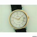 Omega De Ville bi-colour quartz on strap
