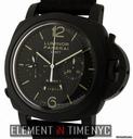 Panerai Luminor 1950 8 Days Chronograph Monopulsante GMT PAM 317 NIB