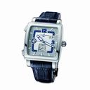 Ulysse Nardin Quadrato Dual Time Steel Blue Men's Watch 243-92-601