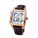Ulysse Nardin Quadrato Dual Time 18kt Rose Gold Men's Watch 243-92-600