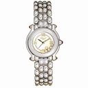 Chopard Happy Sport Diamond 18kt White Gold Ladies Watch 27/6150-21