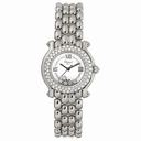 Chopard Happy Sport Diamond 18kt White Gold Ladies Watch 27/6151-20