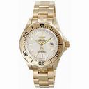 Invicta Grand Diver Gold-Tone Mother-of-Pearl GT Men's Watch 3052