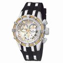 Invicta Ladies  Reserve Bolt Chronograph Watch with Black Polyurethane Bracelet 6944