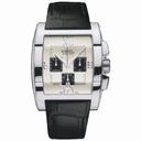 Ebel Tarawa Silver Dial Black Leather Automatic Men's Watch 9137J40-6435136