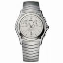 Ebel Men's Classic Wave Silver Dial Stainless Steel Ladies Quartz Watch 9251F41-6325